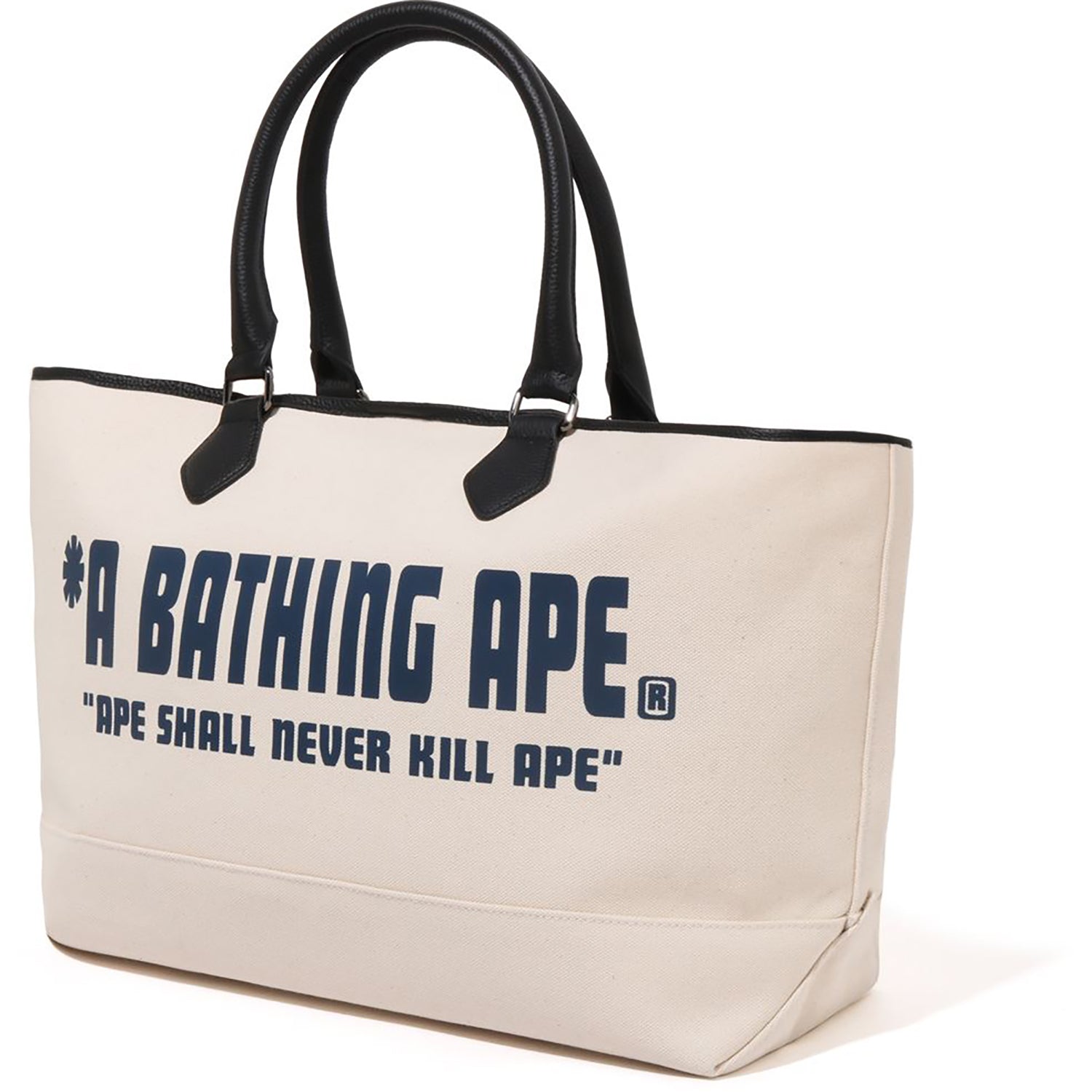 Alternative view of A BATHING APE CANVAS TOTE BAG MENS