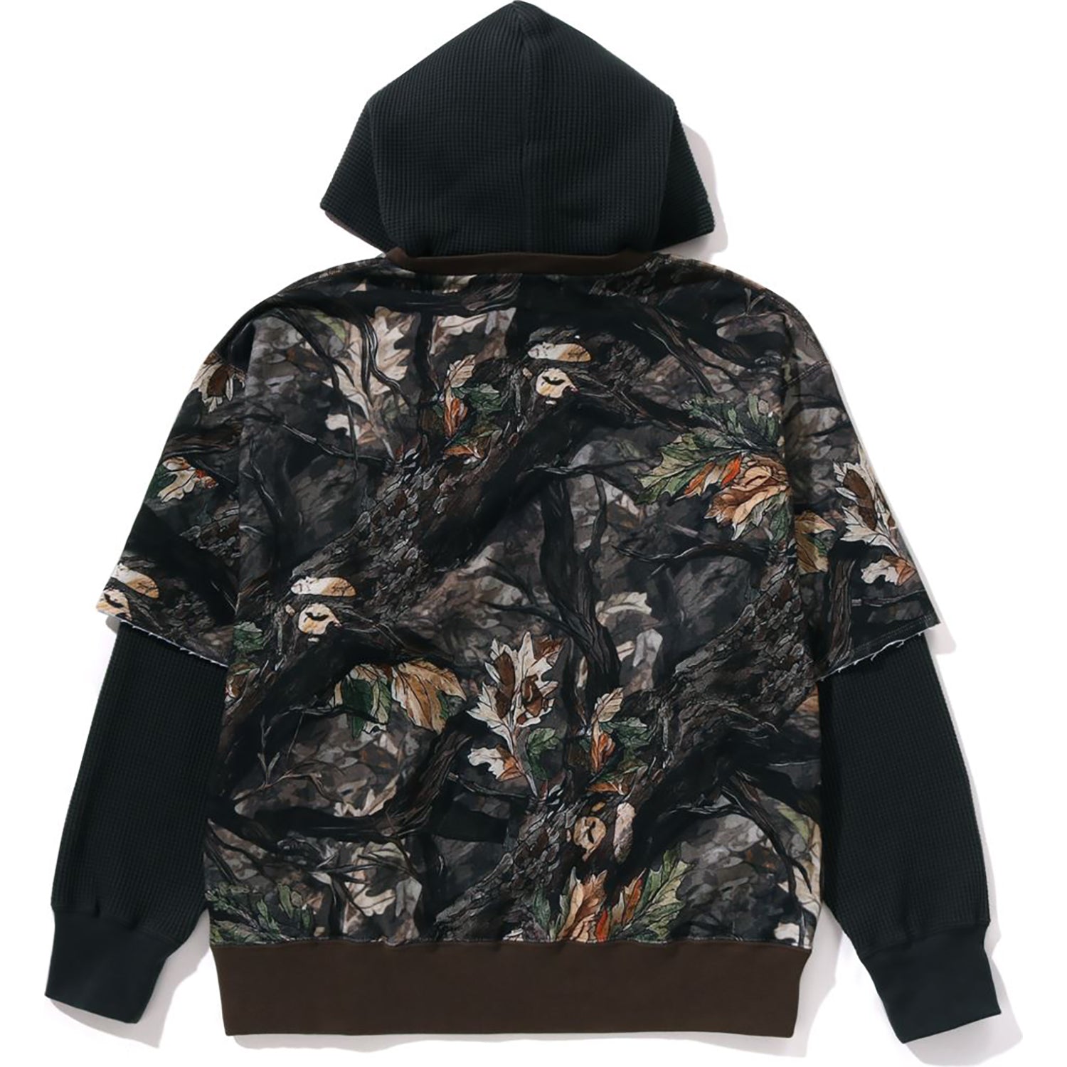 Alternative view of TREE EDGE CAMO LAYERED PULLOVER HOODIE MENS