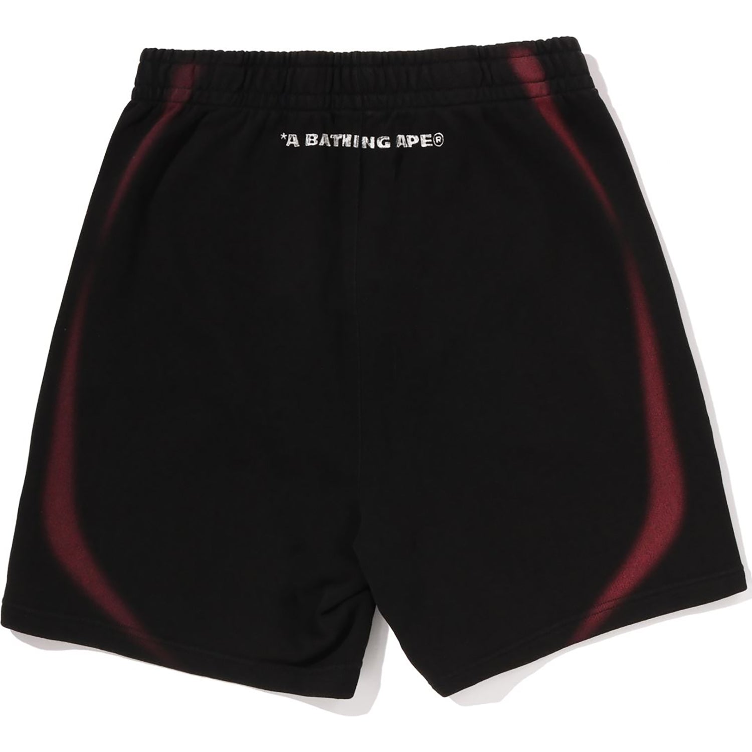 Alternative view of HEAVY WASH HAND DRAW FOOTBALL LOGO RELAXED FIT SWEAT SHORTS MENS