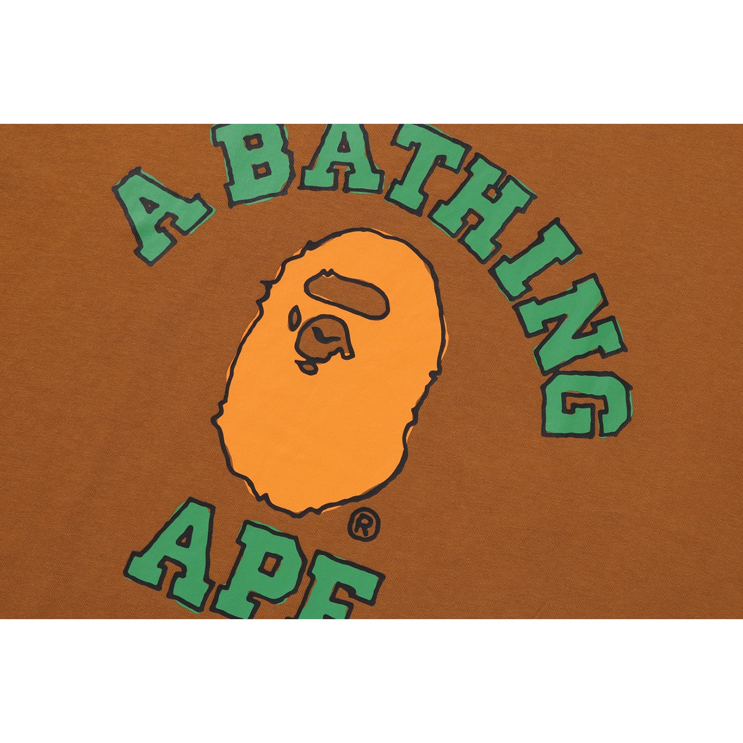 Alternative view of HAND DRAWN COLLEGE RELAXED FIT TEE MENS