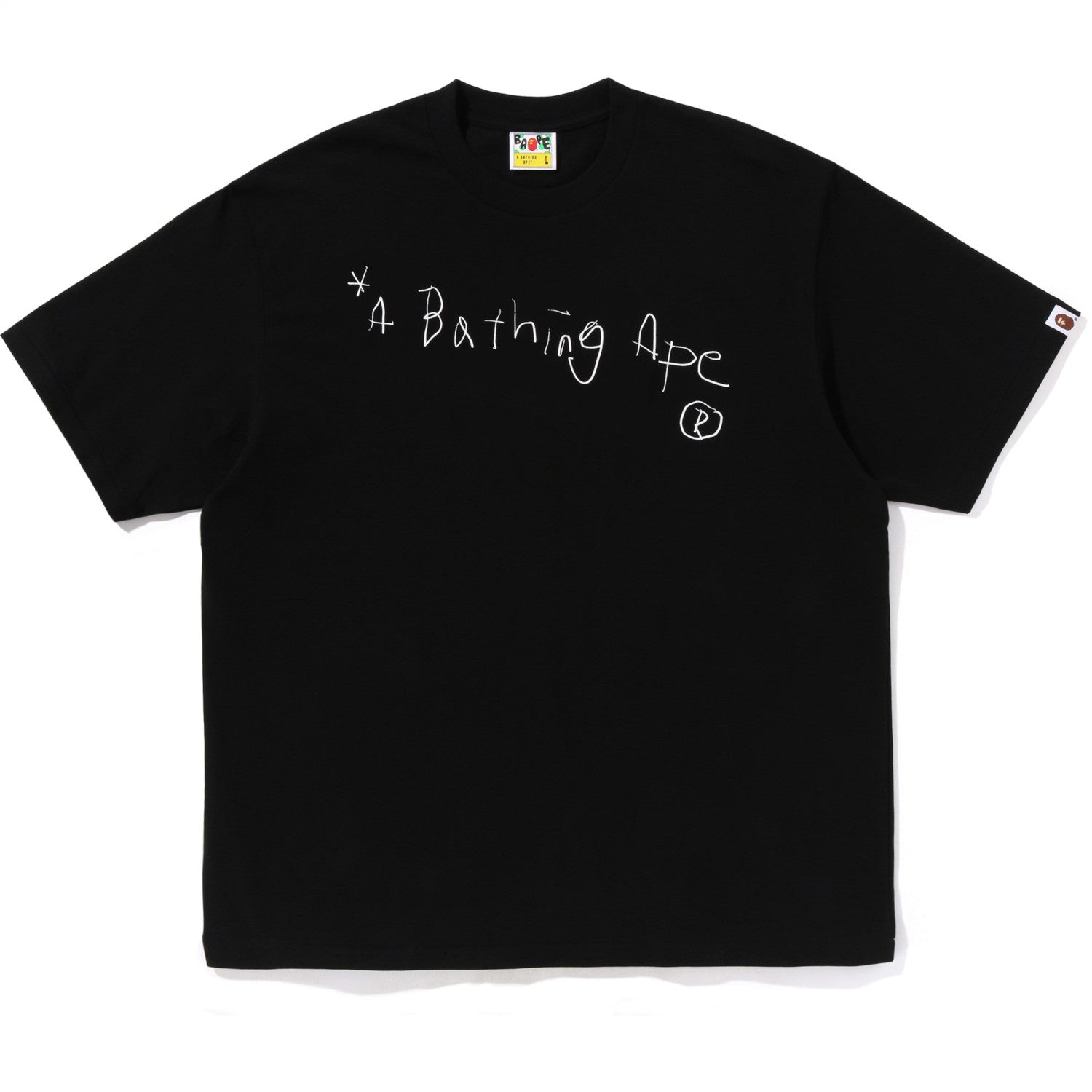 HAND DRAW A BATHING APE RELAXED FIT TEE MENS